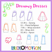 Load image into Gallery viewer, Dreamy Dresses Pattern Sketches 2
