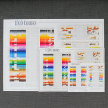 Load image into Gallery viewer, LEGO Colors Poster - US Spelling
