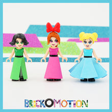 Load image into Gallery viewer, Power Puff Girls in Custom Dresses
